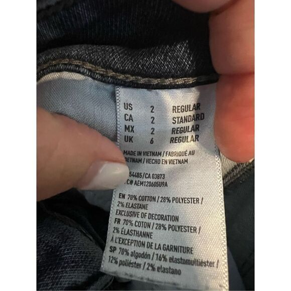 American Eagle Hi Rise Jegging Jeans Size 2R - Picture 4 of 4